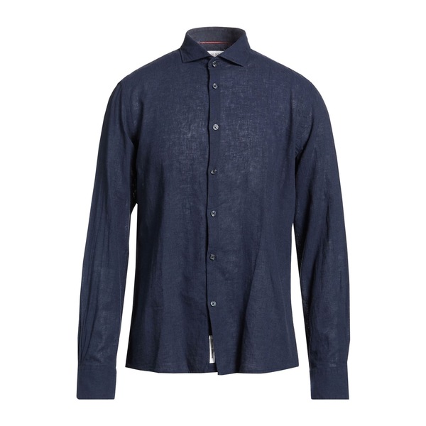 【送料無料】 イエスズィーバイエッセンツァ メンズ シャツ トップス Shirts Blue