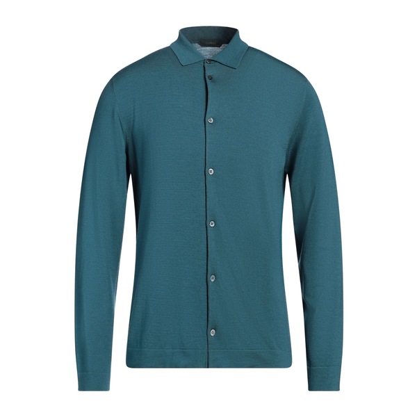 【送料無料】 ザノーネ メンズ カーディガン アウター Cardigans Green