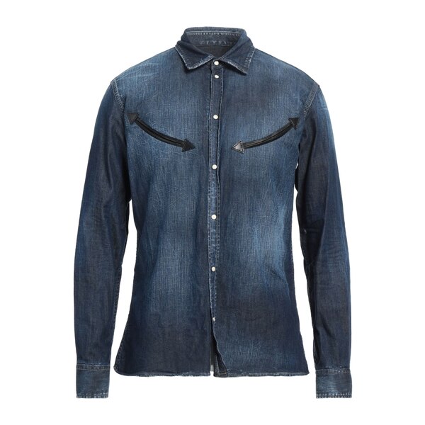 【送料無料】 ディースクエアード メンズ シャツ トップス Denim shirts Blue