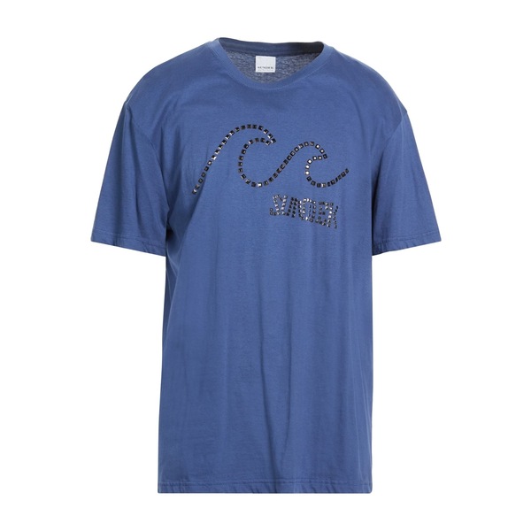 【送料無料】 サンデッキ メンズ Tシャツ トップス T-shirts Blue