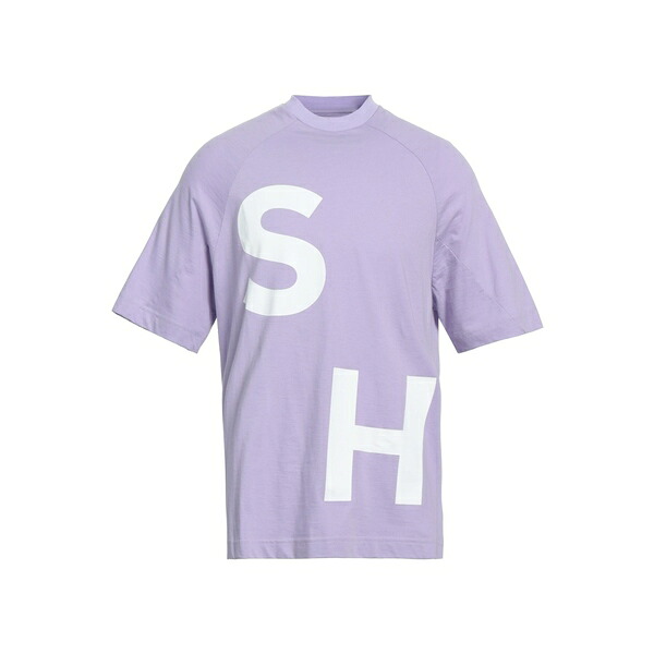 【送料無料】 シュー メンズ Tシャツ トップス T-shirts Purple