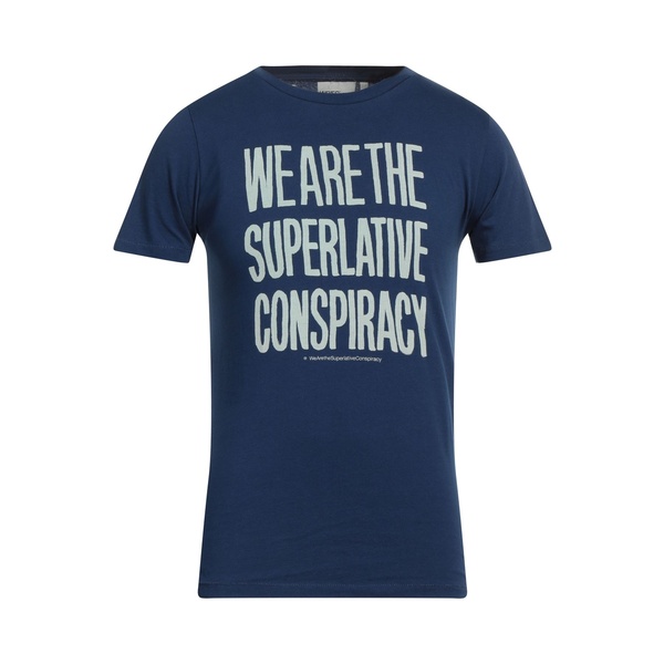 【送料無料】 ウィーエスシー メンズ Tシャツ トップス T-shirts Blue