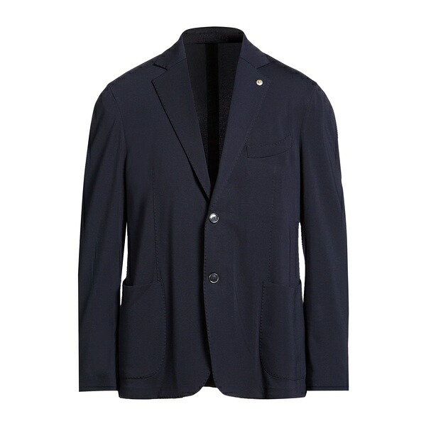 【送料無料】 ルカ ベルテッリ メンズ ジャケット&ブルゾン アウター Blazers Blue