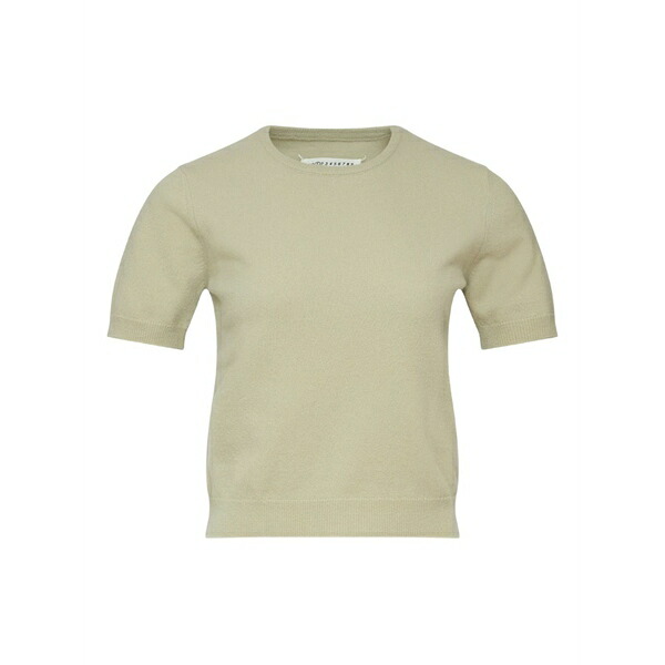 マルタンマルジェラ レディース ティーシャツ トップス Knitted t-shirt  Green