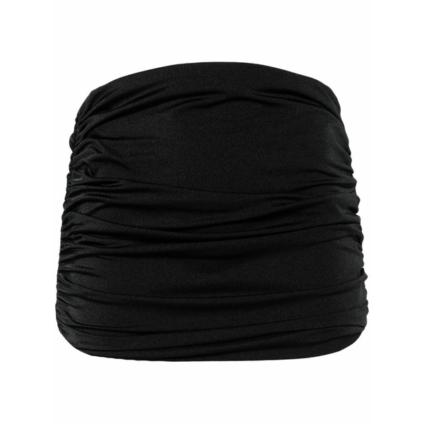 フィロソフィーデロレンゾセラフィーニ レディース スカート ボトムス Ruched mini skirt Black|asty