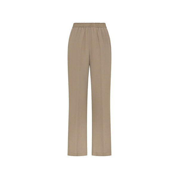 セブンティ レディース 心地好いズボン下 ボトムス Elasticated-waistband trousers Brown