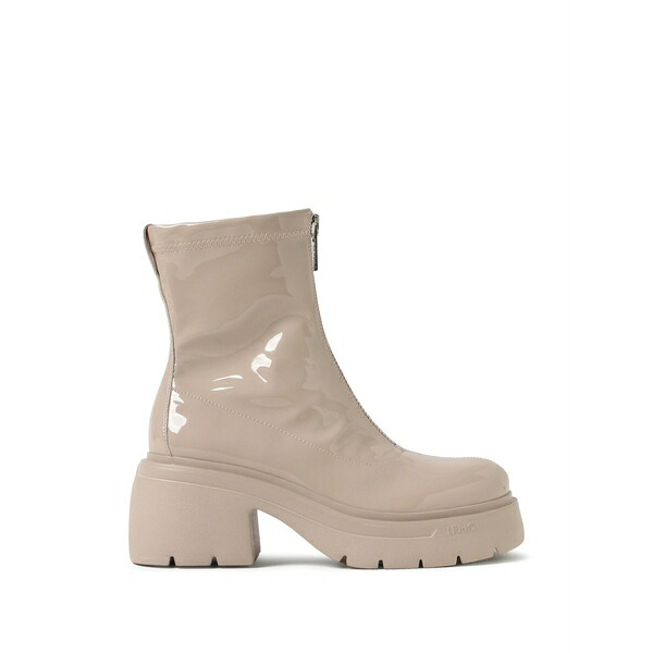 リュージョー レディース ブーツ シューズ Carrie 26 zip platform boots Neutrals