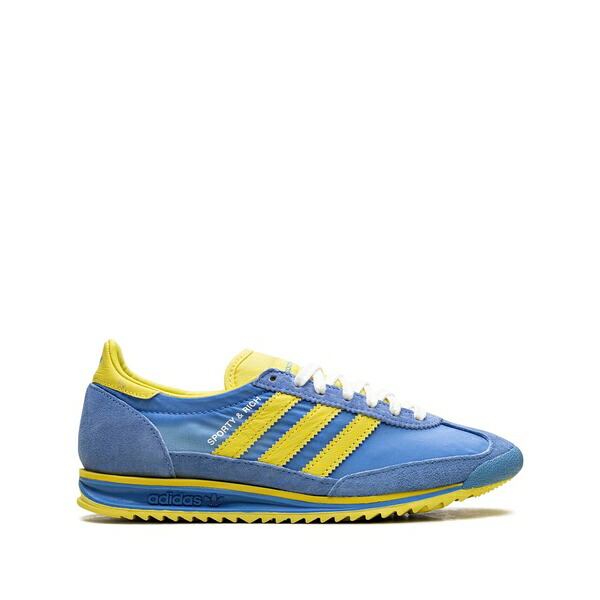 アディダス レディース スニーカー シューズ X sporty & rich sl 72 "sweden pack - blue/yellow/cloud white" sneakers Blue|asty
