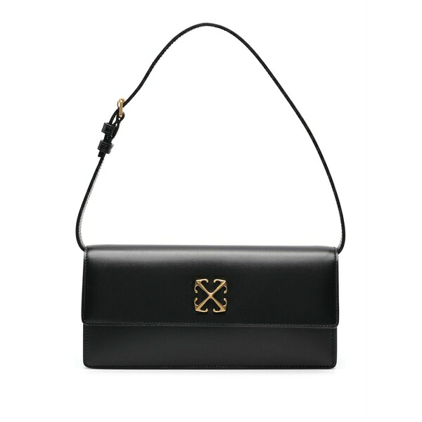 象牙色 レディース ショルダーバッグ 御徒面子 Jitney 1.0 shoulder bag Black
