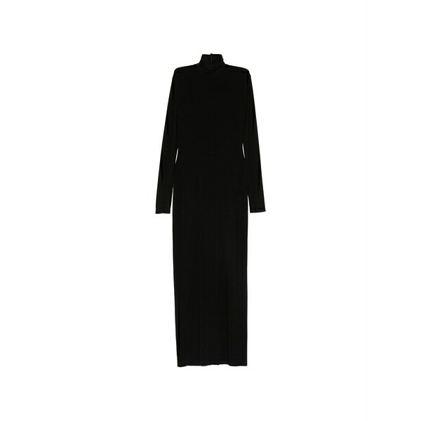 ノーマカマリ レディース ワンピース トップス Long-sleeve maxi dress Black｜asty