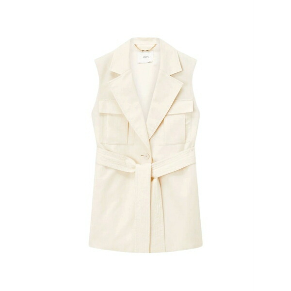 ジョセフ レディース 上衣＆上衣 アウター Diafa belted gilet Neutrals