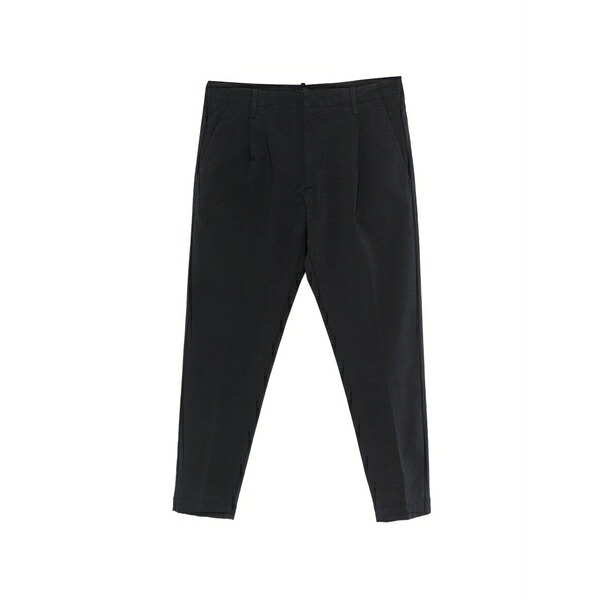 ドンダップ メンズ 心地好いズボン下 ボトムス Ben pleated-design trousers Blue