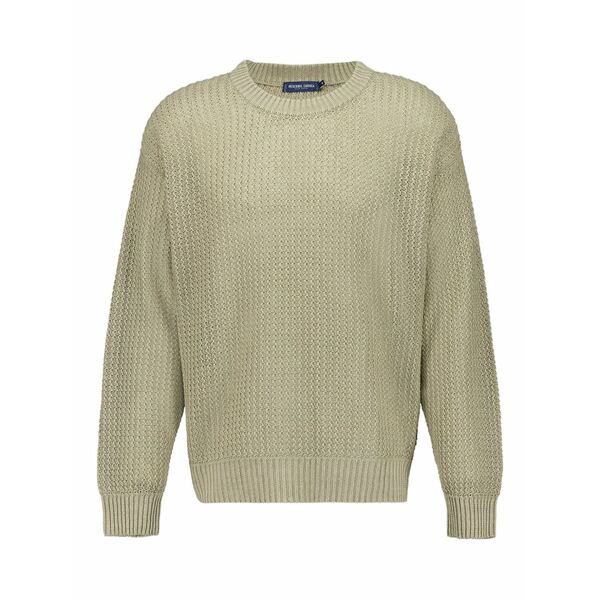 フレスコボールカリオカ メンズ ニット&セーター アウター Knitted crew-neck sweater Neutrals｜asty
