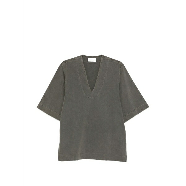 クリスチャン ワイナンツ レディース プルオーバー トップス V-neck t-shirt Grey