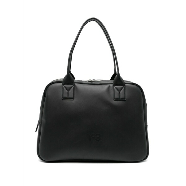 ワイスロバート・エドワード・リー メンズ ショルダーバッグ 御徒面子 Medium debossed-logo shoulder bag Black