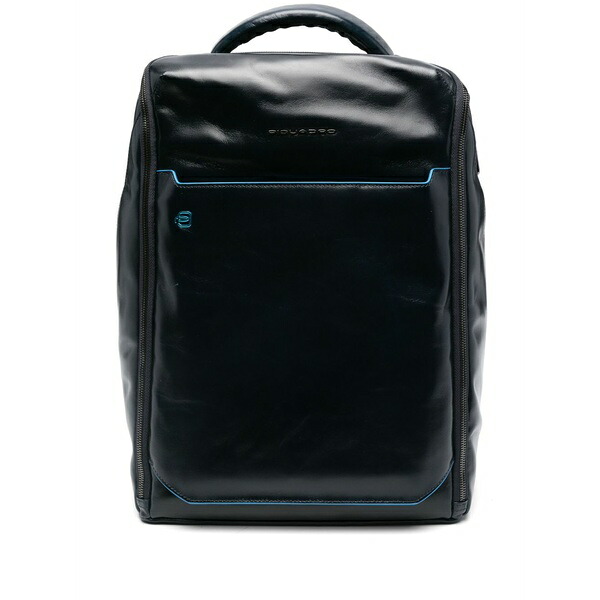 ピークアドロ  メンズ うしろ側容器に並べる・背嚢 御徒面子 Leather backpack Blue