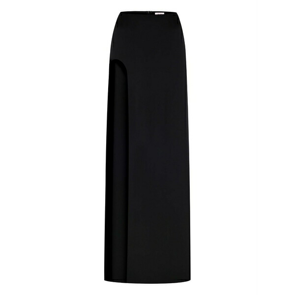 ヌージー レディース スコート ボトムス Keira side-slit maxi skirt Black