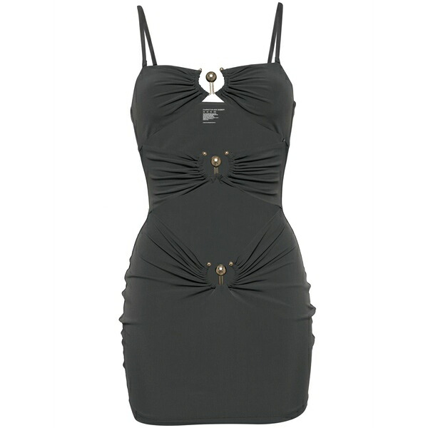 クリストファーエスバー レディース 衣装 トップス Pierced orbit mini dress Grey