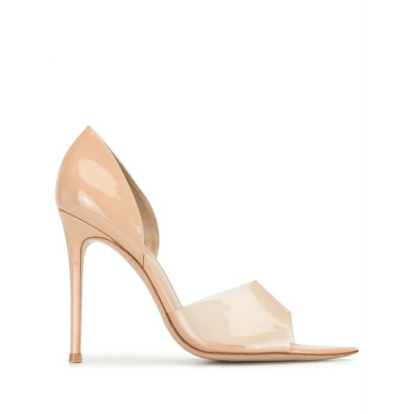 ジャンヴィト ロッシ レディース パンプス シューズ Bree 105粍 patent leather pumps Neutrals