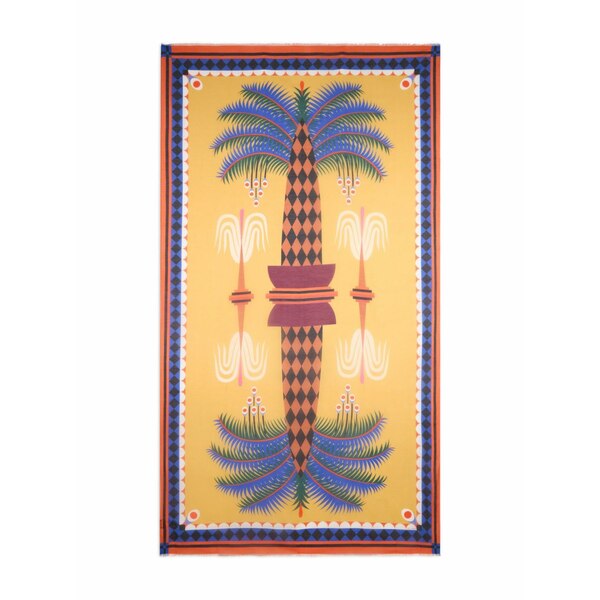 エトロ レディース 消音装置・袈裟・えり巻き 佩び物 X agostino iacurdi maxi printed scarf Neutrals