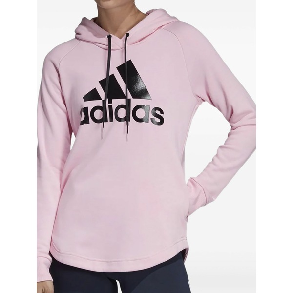 アディダス レディース パーカー・スウェットシャツ アウター Stadium badge of sport "pink" hoodie Pink｜asty 9,360円