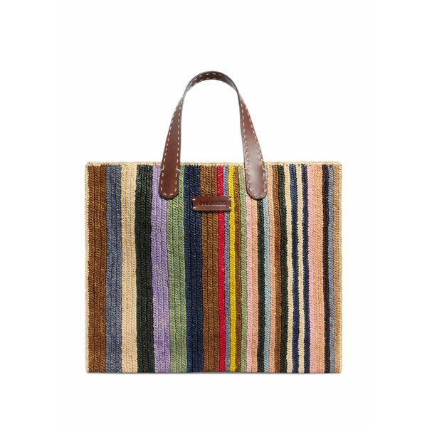 ディースクエアード レディース トートバッグ バッグ Summer dream tote bag Brown