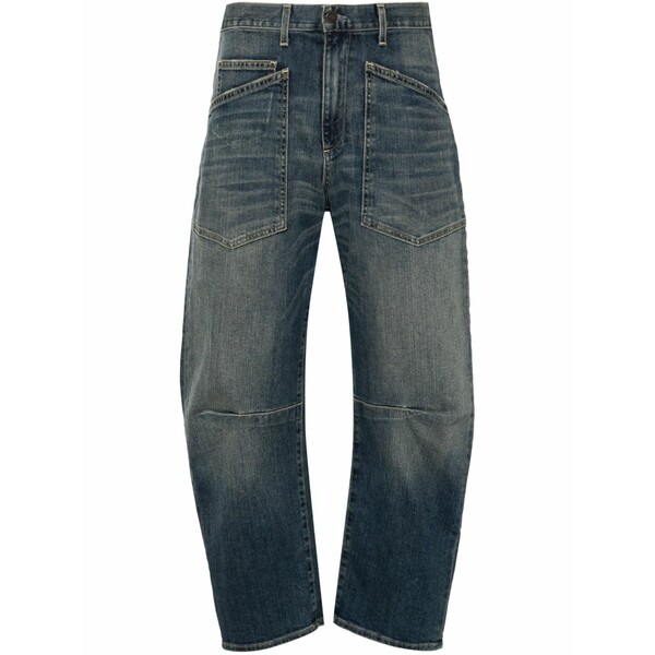 ニリロータン レディース デニムパンツ ボトムス Shon pockets jeans Blue｜asty