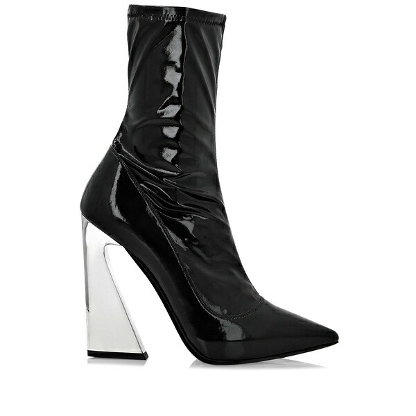 フィリップ飾り気のない レディース ブーツ シューズ Naplak pointed boots Black
