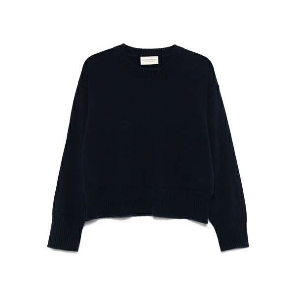 オフィシンジェネレール レディース 編み物\u0026スウェーター アウター Cashmere sweater Blue
