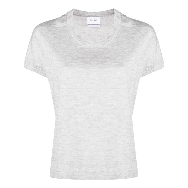 バリー レディース ティーシャツ トップス Short-sleeve cashmere top Grey