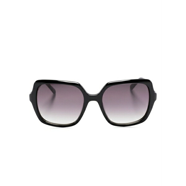 カルバンクライン レディース 黒眼鏡＆アイウェア 佩び物 Oversize-frame sunglasses Black