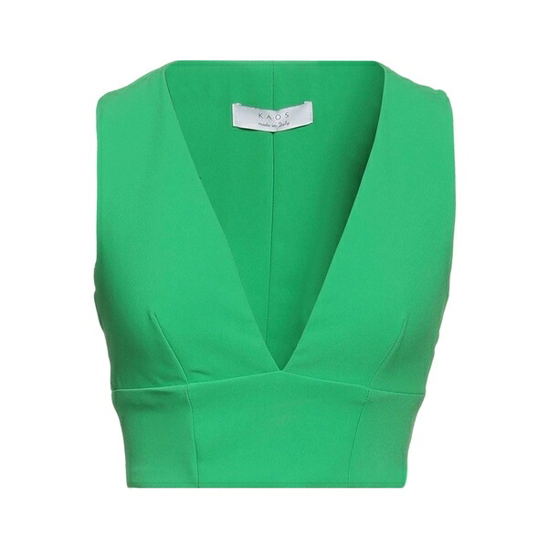 【送料無料】 カオス レディース Tシャツ トップス Tops Green