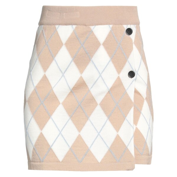 【送料無料】 エムエスジイエム レディース スカート ボトムス Mini skirts Beige