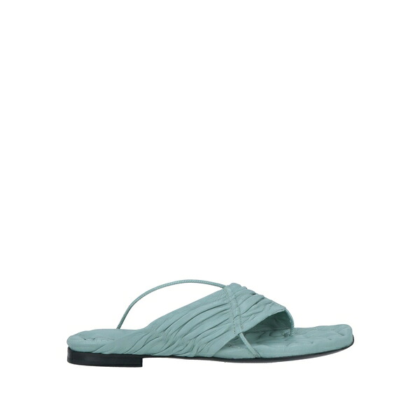 【送料無料】 トラサルディ レディース サンダル シューズ Thong sandals Green