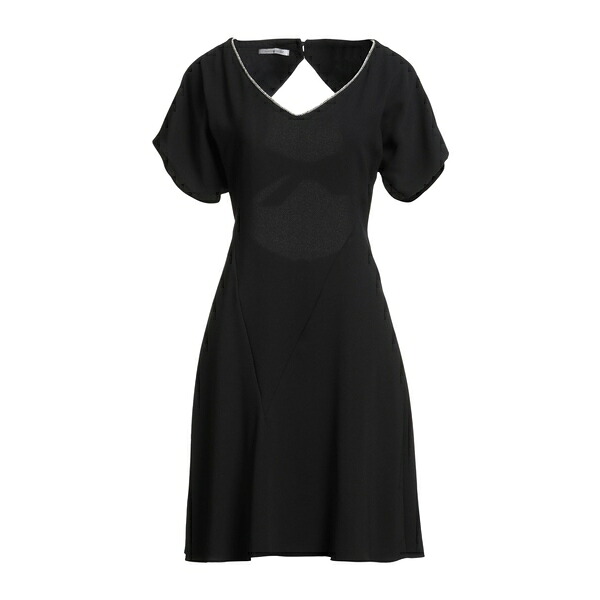 【送料無料】 ビアンコギアッチオ レディース ワンピース トップス Midi dresses Black
