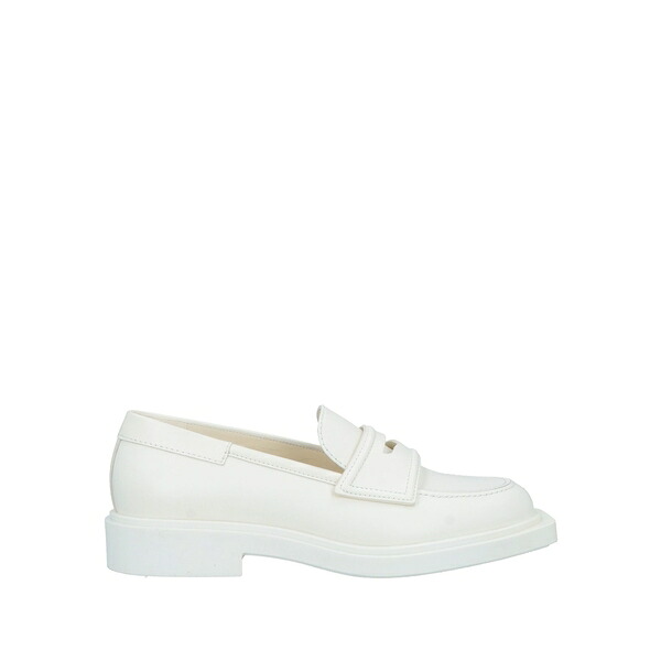 【送料無料】 トロワジュイン レディース スリッポン・ローファー シューズ Loafers White｜asty