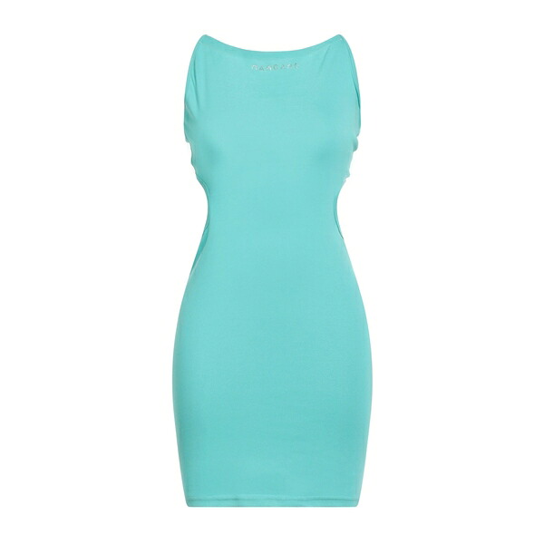 【送料無料】 マンガーノ レディース ワンピース トップス Mini dresses Azure
