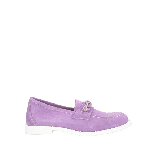 【送料無料】 ディバインフォリ レディース スリッポン・ローファー シューズ Loafers Purple