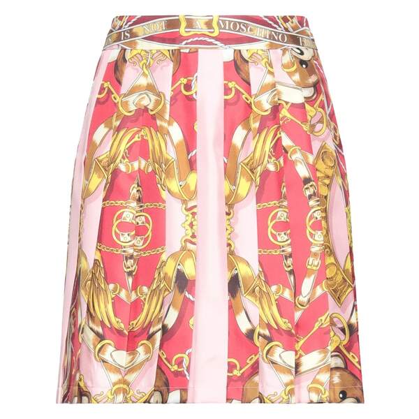 【送料無料】 モスキーノ レディース スカート ボトムス Mini skirts Pink