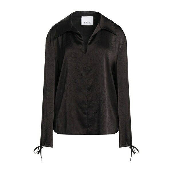 【送料無料】 エリカ・カヴァリーニ レディース Tシャツ トップス Tops Black
