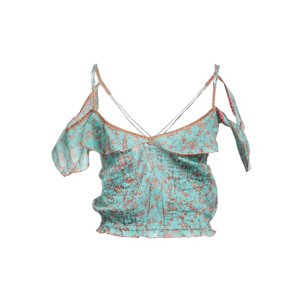【送料無料】 プーペットセントバース レディース Tシャツ トップス Tops Azure
