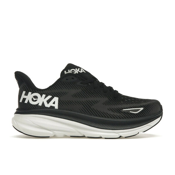 Hoka One One ホカオネオネ レディース スニーカー 【Hoka One One Clifton 9 Black White (Women's)】 サイズ US_6(23.0cm) Black/White 36,920円