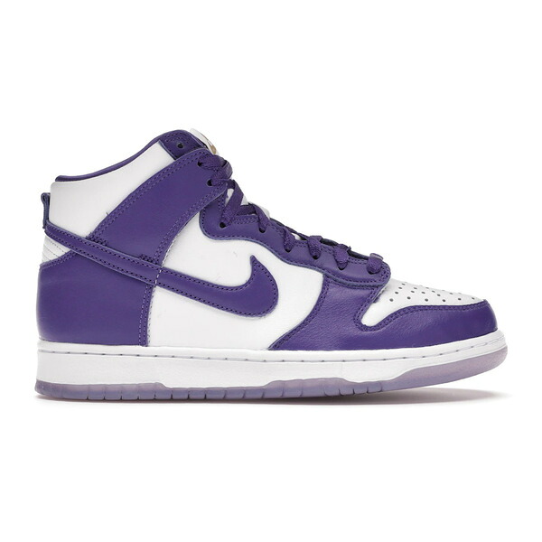 Nike ナイキ レディース スニーカー 【Nike Dunk High SP Varsity Purple (Women's)】 サイズ US_9(26.0cm) White/Varsity Purple