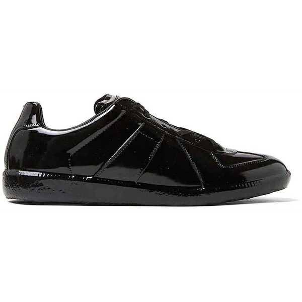 Maison Margiela マルタンマルジェラ レディース スニーカー 【Maison Margiela Replica Patent Black (Women's)】 サイズ EU_36.5(23cm) Black