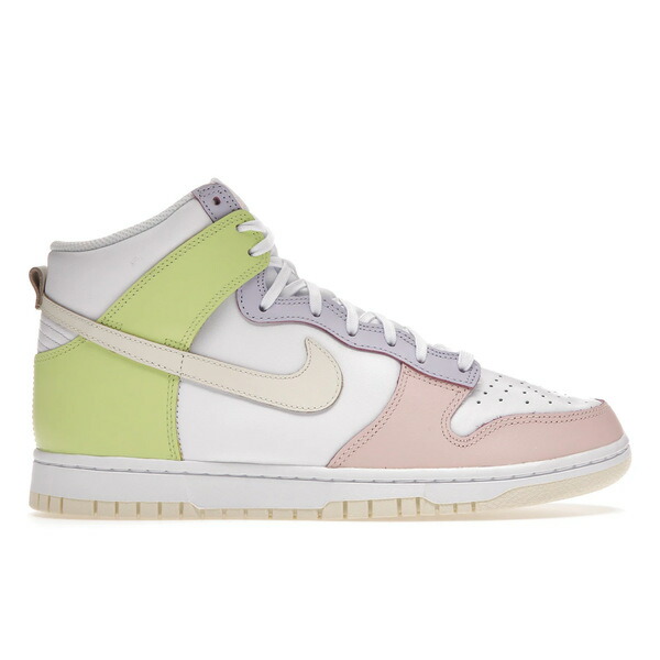 Nike ナイキ レディース スニーカー  【Nike Dunk High Cashmere (Women\u0027s)】  大いさ US_7(24.0珊) White/Cashmere-Light Lemon Twist スニーカー-靴