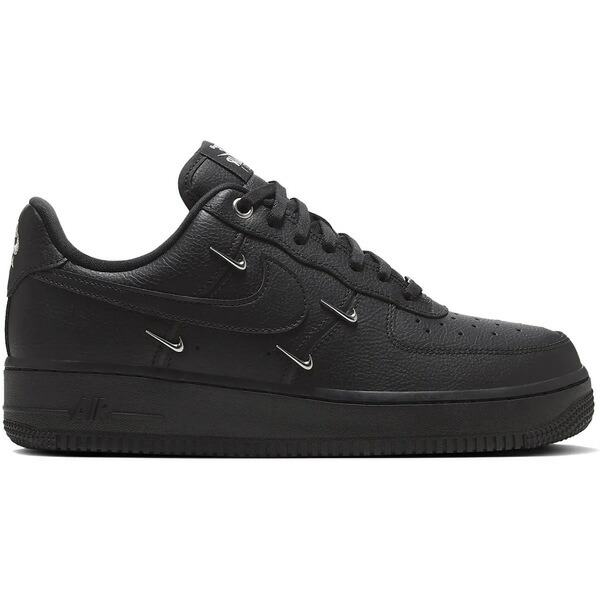 Nike ナイキ レディース スニーカー  【Nike Air Force 1 Low 07 LX Black Silver Mini Swoosh (Women)】  サイズ US_7(24.0cm) Black/Metallic Silver