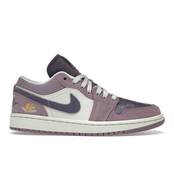 Jordan ジョーダン レディース スニーカー 【Jordan 1 Low Unity (Women's)】 サイズ US_W_11.5 Purple Smoke/Sail-Purple