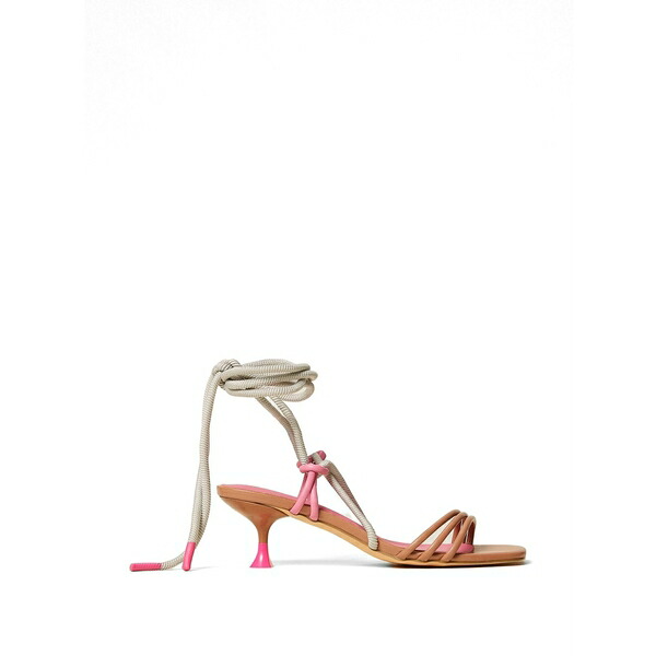 ツインセット レディース サンダル シューズ X myfo colour-block sandals Neutrals｜asty