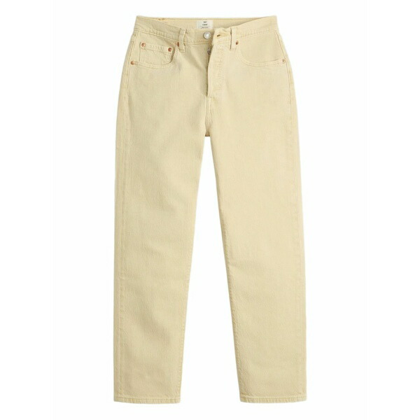 リーバイス レディース デニムパンツ ボトムス Stretch-cotton jeans Yellow