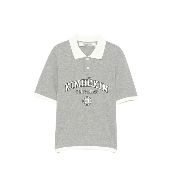 キムヘキム レディース スポーツシャツ トップス Universe polo shirt Grey